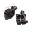 2pcs Motorcycle Handlebar Mirror Mount Mirrors Holder Clamp for 7/8 inch Handle Bar Sports Bike Kawasaki Honda Yamaha (10mm) view 2