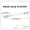 Wolf Tooth Rear Thru Axle 1.0 x 165mm for X12 Boost 12 x 148mm view 3