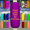 Custom Fender Covers - ADD Your Text - Personalized Fender Covers (10.5" diam, Purple) view 1