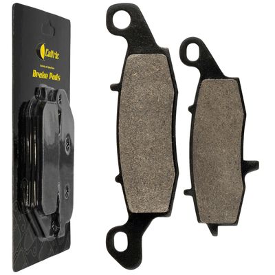 Caltric Rear Brake Pads Compatible with Kawasaki 430820105 430820116 430820124 43082-0039 43082-0063