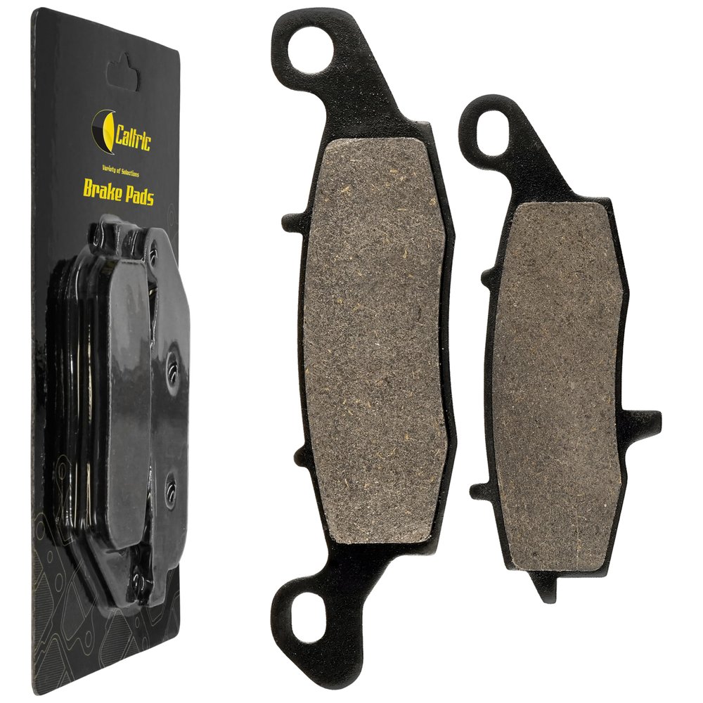 Caltric Rear Brake Pads Compatible with Kawasaki 430820105 430820116 430820124 43082-0039 43082-0063