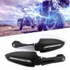 Motorcycle Hand Guards 7/8" with LED Turn and DRL Indicator ABS Plastic Hand Guard Protector for Enhanced Visibility and Riding view 3