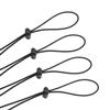 Oumers 4pc Bungee Goggle Strap Kit, Tapered End Swimming Goggle Straps for Swim Goggles view 1
