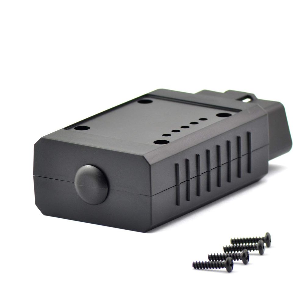 OLLGEN 16 Pin OBD 2 OBDII Male Connector OBD2 16 pin Adaptor J1962 Connector OBDII Plug with Screws Car Diagnostic Cable Connector (OBD Male +Outlet)