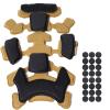Tactical Helmet Protective Pads, Universal Replacement Memory Foam Helmet Padding Inserts, Shock Absorbing Cushion Kit for Fast/ACH/MICH/USMC/PASGT/Maritime Helmets view 1