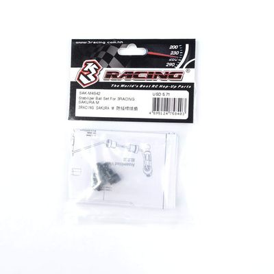 Stabilizer Ball Set for 3Racing Sakura M/Advance S / 3Racing / SAK-M4S42