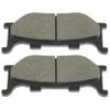 Caltric Front Brake Pads Compatible with Yamaha XV250 Virago 250 1995-2007 view 3