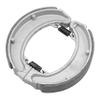 Caltric Brake Shoes Compatible with Honda 06430-HM5-A10 43120-HC4-671 431A0-HC4-670 431A2-KG4-006 view 1