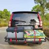 500 lb Folding Hitch Mount Cargo Carrier with Net, Cargo Storage Bag - Waterproof view 2