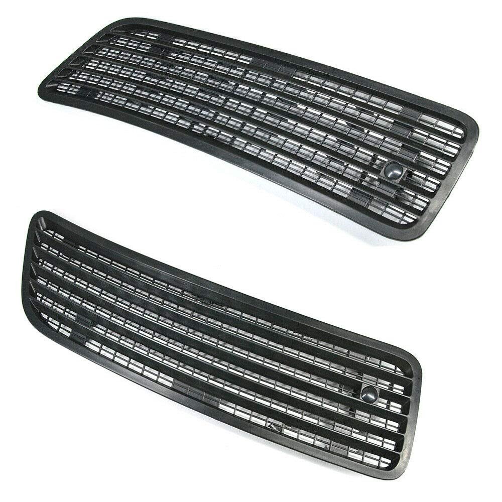 Compatible with Left Right Hood Air Vent Grille Cover for Mercedes W221 S550 2007-2013