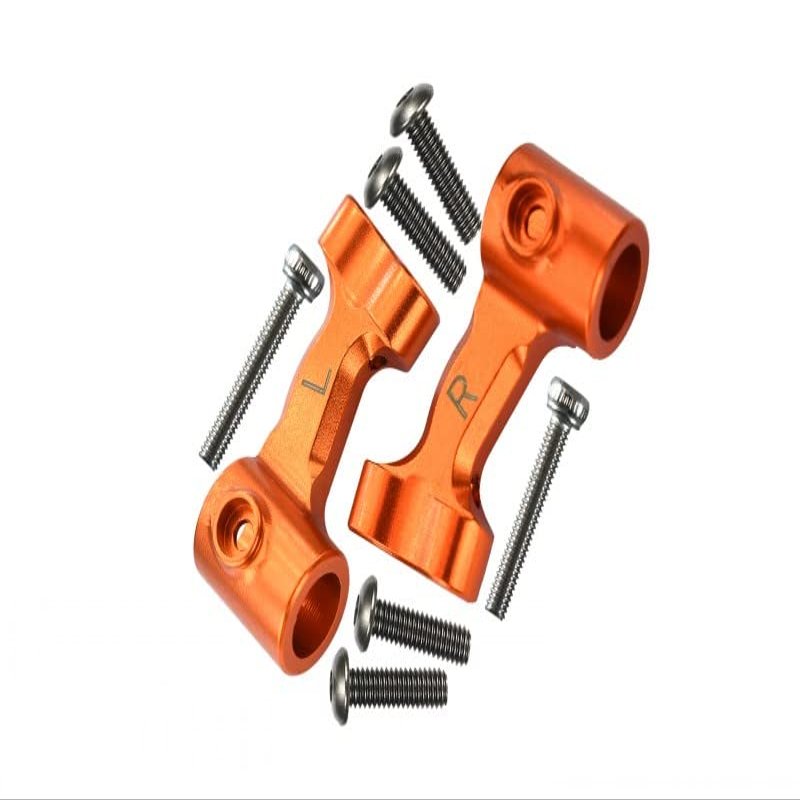 GPM For Arrma TALION/LIMITLESS/KRATON Upgrade Parts Aluminum Rear Body Post Mount - 2Pc Set Orange