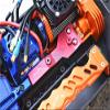 GPM For Traxxas 1/10 Maxx 4WD Monster Truck Upgrade Parts Aluminum Rear Chassis Link Protector - 1Pc Set Black view 4