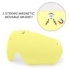 Bike Helmet Goggles Visor Shield, Removable/Detachable Magnetic Visor Goggles Shield Only for Cycling Helmet in Model BC-001 view 2