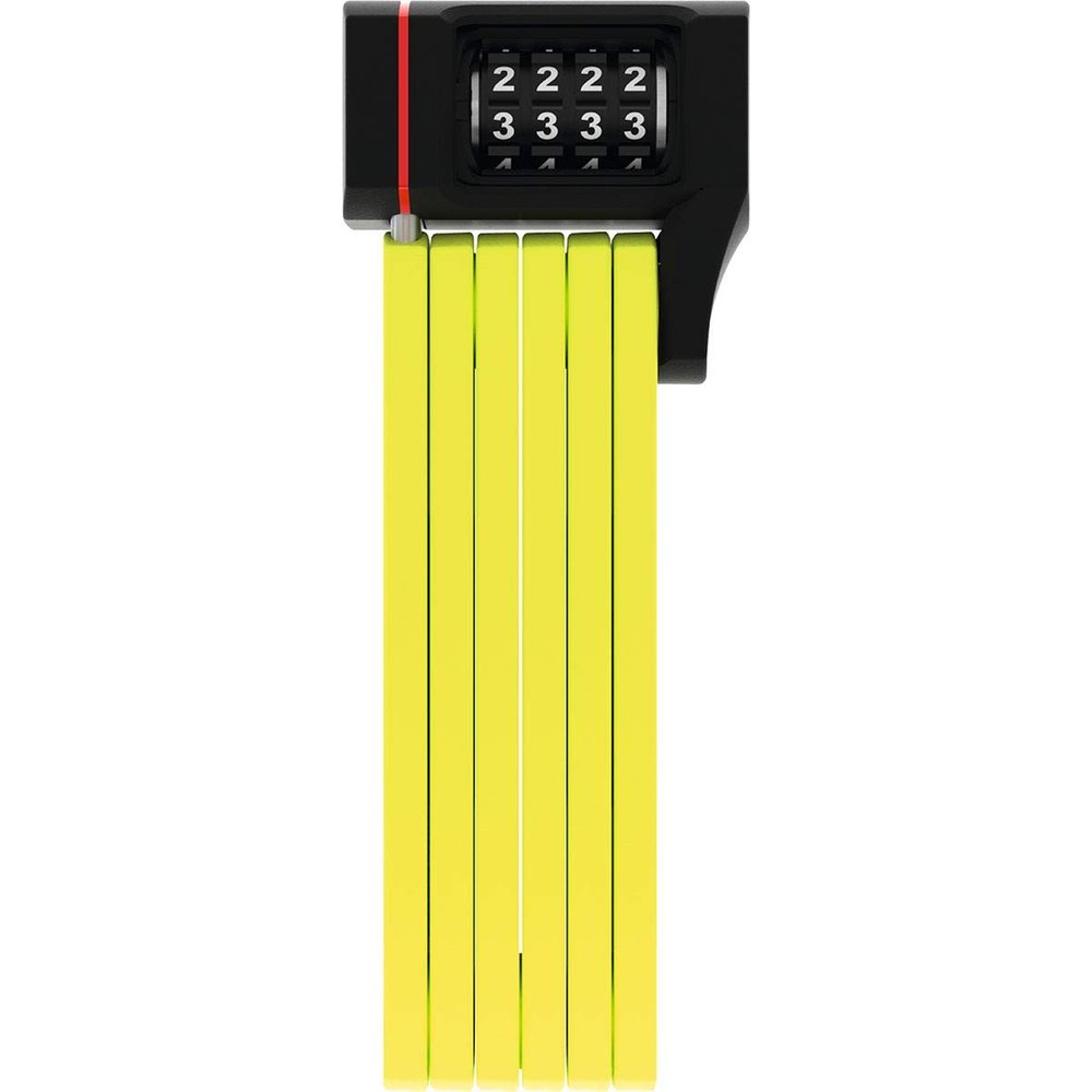 ABUS Unisex Folding Lock, Green (Lime), 80 cm