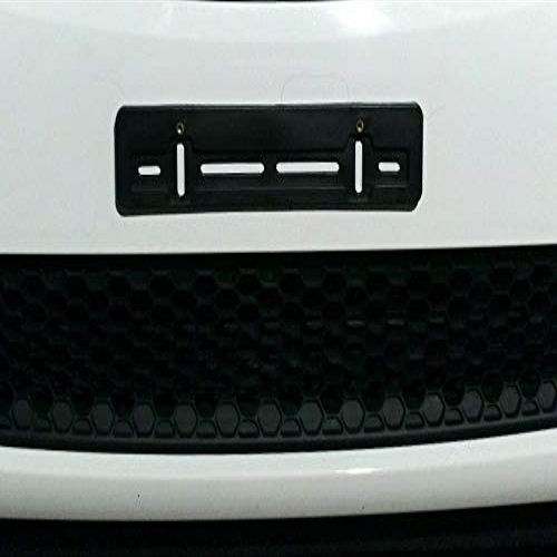 2 Front License Plate Tag Holder Mounting Adapter Bumper Kit Bracket for Lincoln (All Models) Quantity Discount (9.45$ to 5.60$)(each with 6 Screws + 2 Built In Nuts) Premium Car Set Accessories (2)