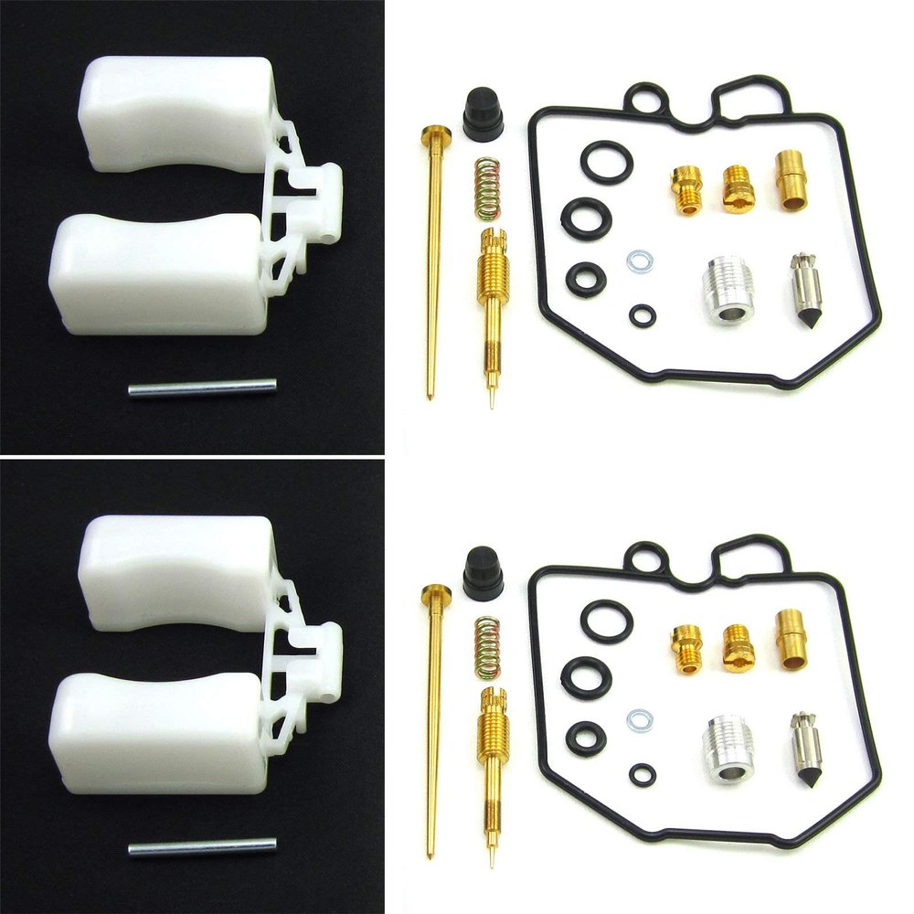 2 X Carb Carburetor Rebuild Repair Kit & Float Fit for 80-82 CX500C CUSTOM CX500D