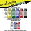 Drillbrush Commercial Heavy Duty Scouring Pads and Scrubber Set Drill Powered Nylon Scrub Brush Attachment Set Outdoor Cleaning Drill Brush Power Scrubber view 3