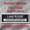 Custom engraved ID Tag-Compatible with Land Rover view 2