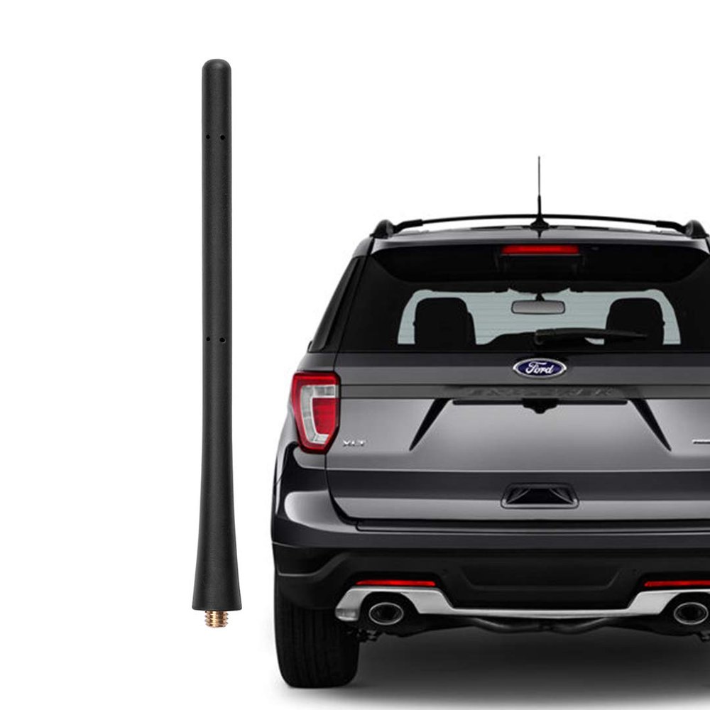 AMFRNE HM5Z-18813-A Radio Antenna for 2008-2019 Ford Focus Flex Fusion Explorer Fiesta Escape C-Max, 07-2012 Mercury Milan, 10-2019 Lincoln MKT, Direct Replacement 7" Roof Antenna Aerial DS7Z-18813-A