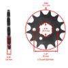 Caltric Drive Chain and Sprocket Kit Compatible with Yamaha Raptor 350 YFM350 2004 2005 2006 2007-2013 view 3