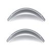 XKMT- 2Pc 4.5" Passing Lamp Visor Steel SPOTLIGHT VISOR Compatible with H-D Touring Dyna Sporster [P/N: MT325-022] view 3