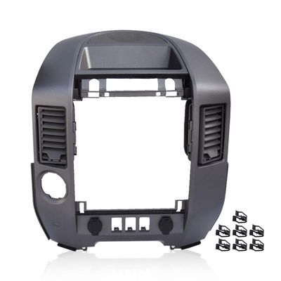 PIT66 Center Dash Instrument Panel Lid Finisher Bezel Compatible with 2004-2006 Nissan Titan XE SE Armada SE(Not Work On Vehicles with Navigation Systems) 68257-8S800