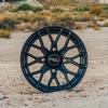RockTrix RT104 14x7 ATV UTV Wheel 4x156 4+3 Offset, Matte Black, 1pc Single view 2