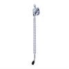 Lowrider Bike Double Square Twisted Kickstand Center 9 Chrome.Bicycle Kickstand view 1