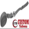 CustomTieDowns 1.5 Inch x 20 Foot Replacement Winch Strap, Forged Hook On One End, 18 Inch Safety Strap with A Soft Loop, 1 Inch Loop On Opposite End for Attachment to Winch. (Gray) view 4