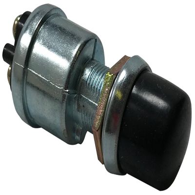 Sherco-Auto Die Cast Solenoid/Ignition Starter Momentary Push On Button Switch - 12V 10A