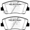 EBC Brakes DP42358R Yellowstuff Pads view 1