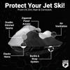Weatherproof Max Jet Ski Cover Compatible with 2020 Kawasaki STX 160LX All Weather Protects from Rain, Sun, UV & More Includes Trailer Straps & Storage Bag view 3