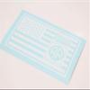 82nd Airborne Patch Embedded in US Flag Vinyl Decal (White, 8 inches Wide) view 2