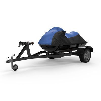 AllGuard Weatherproof Outdoor Jet Ski CoverCompatible with 2020 SEA DOO RXP-X 300 - All Weather Protects from Rain, Sun, UV & More Includes Trailer Straps & Storage Bag