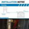GLOSO Circuit Breaker E81 Long ATC Terminal (w/dimple), T1 Auto Reset (10A) view 3