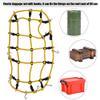 RC Car Roof Decoration, RC Car Luggage Rack Decoration Elastic Luggage Net Storage Box Ladder Rich Simulated Accessories Fit for 1/10 RC Crawler Car view 4