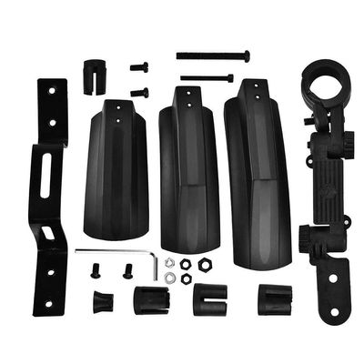 Bike Mud Guard, Bike Front Back Rear Tire Mud Guard Kit Mountain Bike Super Wide Quick Release Mudguard Kit