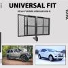 KUAFU Trailer Hitch Folding Mobility Scooter Carrier Rack Luggage Basket Lift Rack Loading Ramp Wheelchair Carrier Mount Steel view 2
