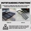 KUAFU Trailer Hitch Folding Mobility Scooter Carrier Rack Luggage Basket Lift Rack Loading Ramp Wheelchair Carrier Mount Steel view 4