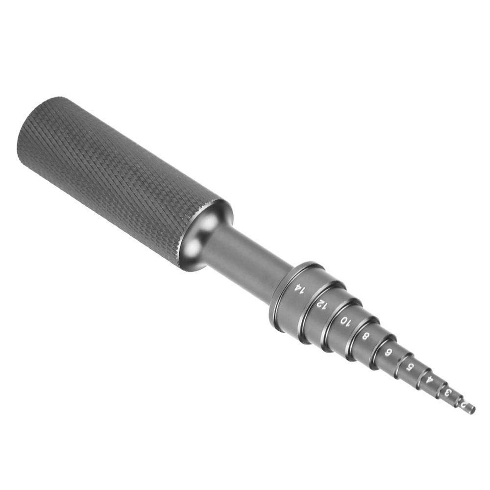 Drfeify RC Model Ball Bearing Remover Tool Puller Removal Kits 2/3/4/5/6/8/10/12/14mm for RC Car Helicopter Accessory