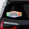 Makoroni - Peace Love LUTE Player Music Car Laptop Wall Sticker Decal - 8"x4", #g70 view 1