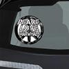 Makoroni - Peace Love MARWHALS Car Laptop Wall Sticker Decal - 5"x5", #u30 view 1