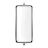 Fortpro 7" x 16" Stainless Steel West Coast Mirror Head | F245678 view 2