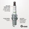 4 pc NGK G-Power Spark Plugs for Saturn Vue 2.2L 2.4L L4 2002-10 view 2