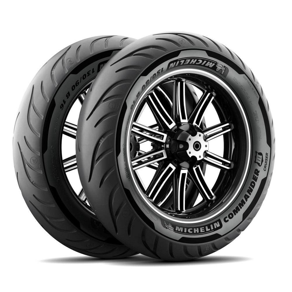 Michelin - 53566 - TIRE COMMANDER III CRUISER FRO 130/90B16 (73H) BIAS TL/TT