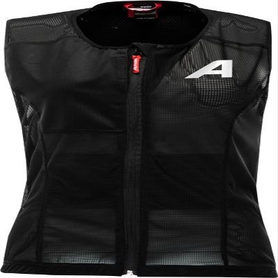ALPINA Proshield Back Protector Vest Women, Lightweight Flexible Spine Protection for Skiing Snowboarding, Black, XS