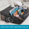 High Road SeatStash Car Front Seat Organizer for Driver and Office Storage with Tissue Holder and Divided Multipurpose Compartments view 2
