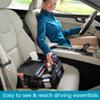 High Road SeatStash Car Front Seat Organizer for Driver and Office Storage with Tissue Holder and Divided Multipurpose Compartments view 3