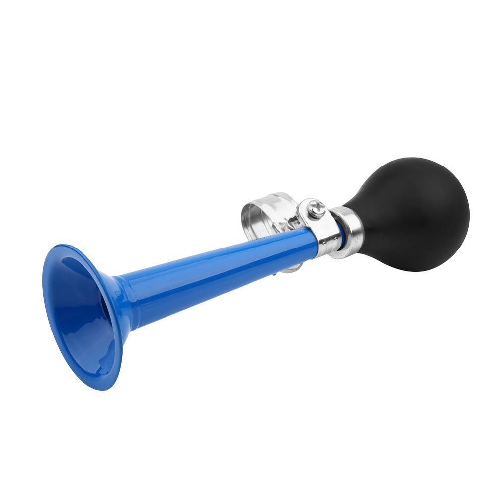 Vintage Snail Horn with Sound Bugle Squeeze Bulb Honker(Blue)