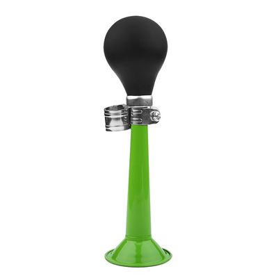 Vintage Snail Horn with Sound Bugle Squeeze Bulb Honker(Green) and Spare Parts and Spare Parts